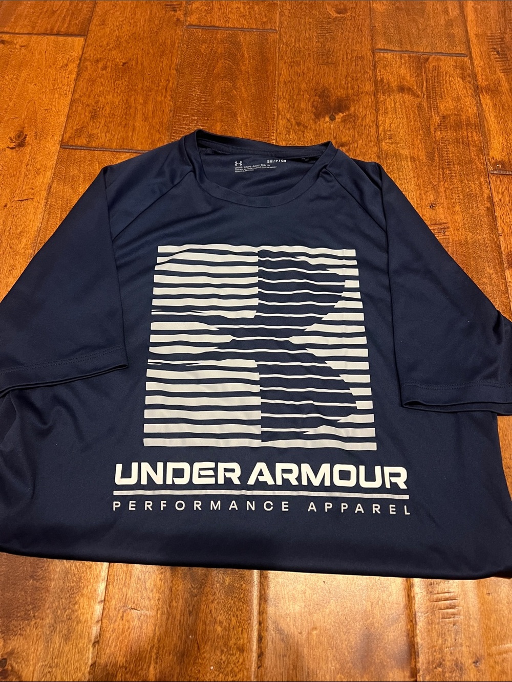 Under Armour Men’s Navy Short Sleeve Graphic Performance Tee